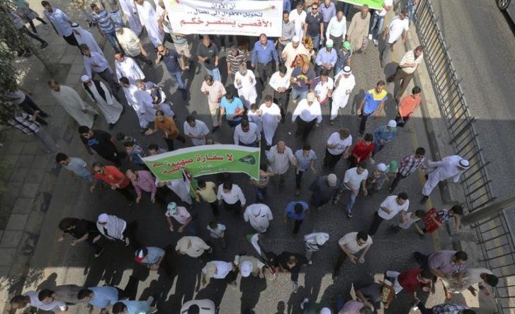 Jordania amenaza con tomar medidas contra Israel