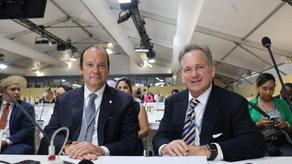 Representando a Panamá ministro de Ambiente junto al Canciller&nbsp;