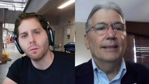 Creador de la empresa Criptext, Mayer Mizrachi, e Irvin Halman, exdirector de la Autoridad de Innovación Gubernamental (AIG).