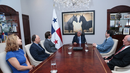 Presidente José Raúl Mulino se reunoó con la Universidad de Tulane. Presidente José Raúl Mulino se reunoó con la Universidad de Tulane.