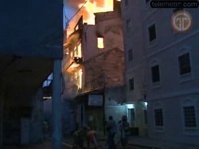 Fuego deja varios heridos en Calle15, Santa Ana