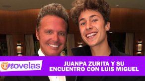 Luis Miguel junto a Juanpa Zurita.