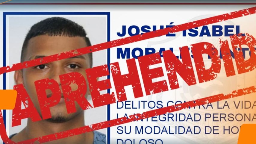 Policía Nacional captura a uno de los más buscados por homicidio en Chiriquí.