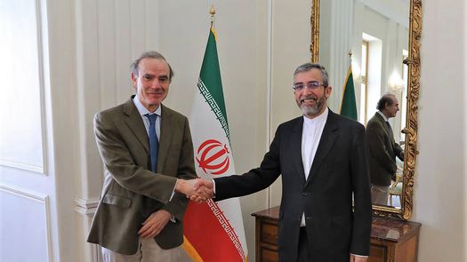 Enrique Mora informó que en Teherán se reunirá con el negociador iraní del acuerdo, Ali Bagheri Kani.