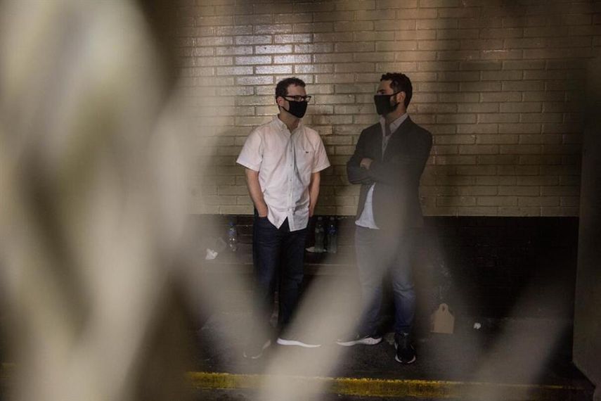 Hermanos Ricardo Alberto y Luis Enrique Martinelli.