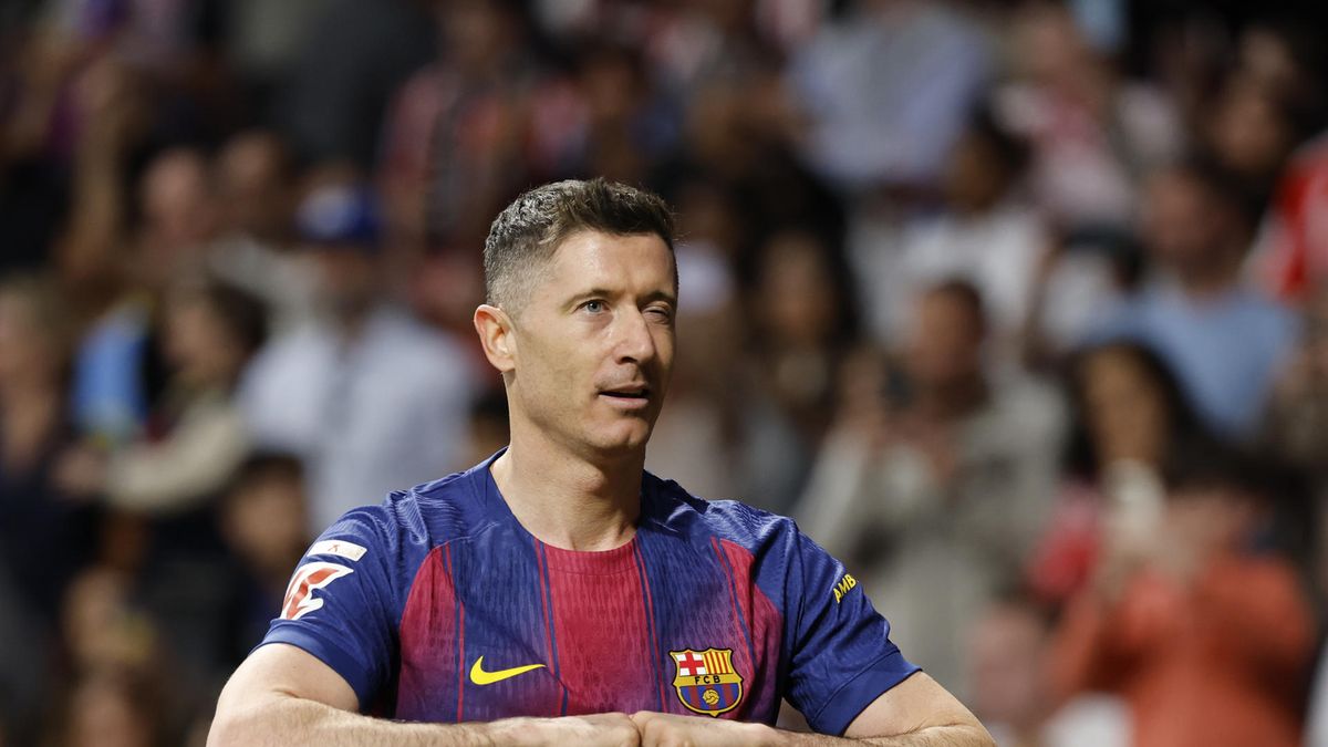 Robert Lewandowski se despide del Barcelona. Robert Lewandowski se despide del Barcelona.