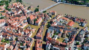 Alerta en Alemania por crecida del río Elba