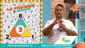 Pirámide de Chakatín para el sorteo del miércoles 19 de octubre