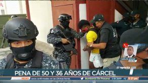 Dictan sentencias de 50 y 36 años de cárcel para los asesinos de 7 jóvenes en Colón