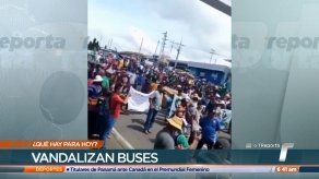 Migrantes afectados por cierres de vías en Chiriquí