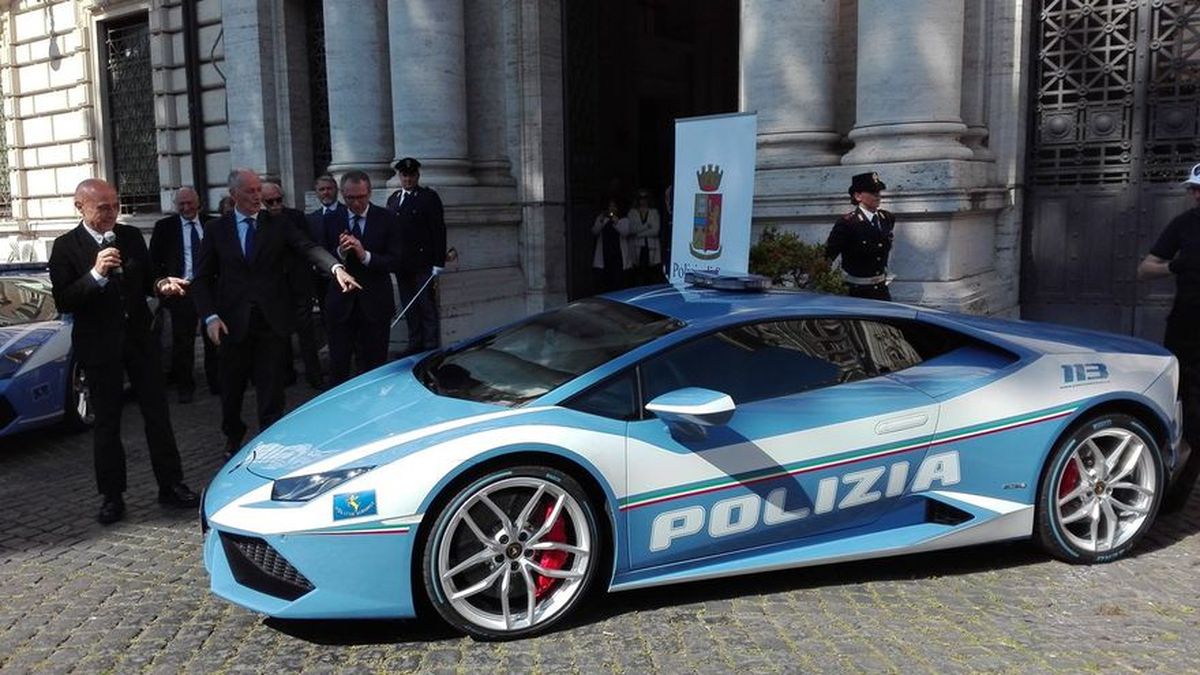 Un nuevo Lamborghini para la policía italiana