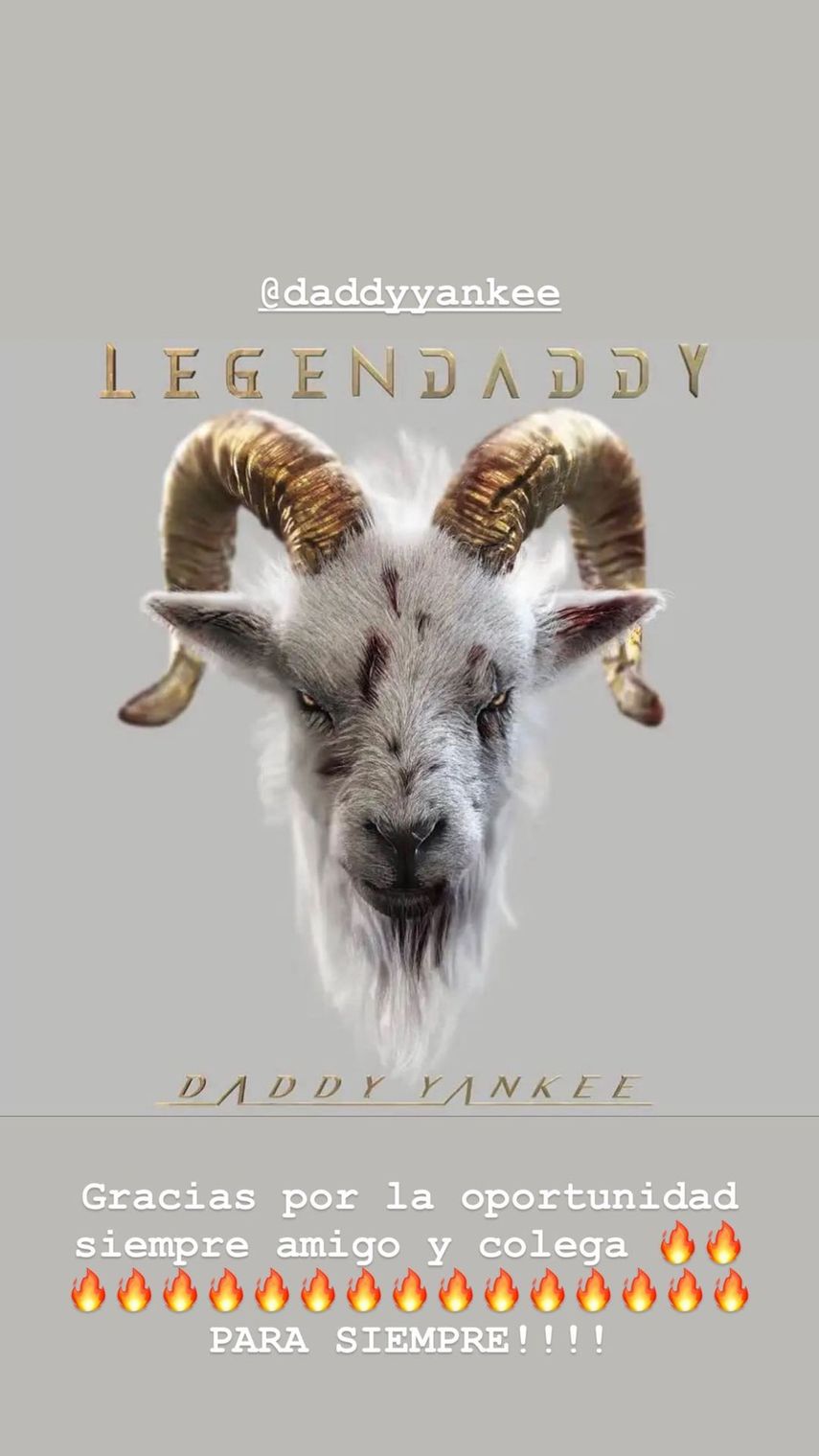 Historia de Instagram de Sech