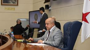 El diputado y presidente de la Asamblea Nacional (AN), Crispiano Adames.