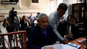 Expresidente guatemalteco Pérez desacredita cargos de corrupción