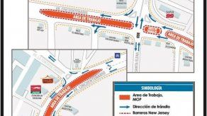 Realizarán desvío en la Vía Cincuentenario este martes