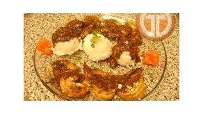 Langostinos a la Kung Pao