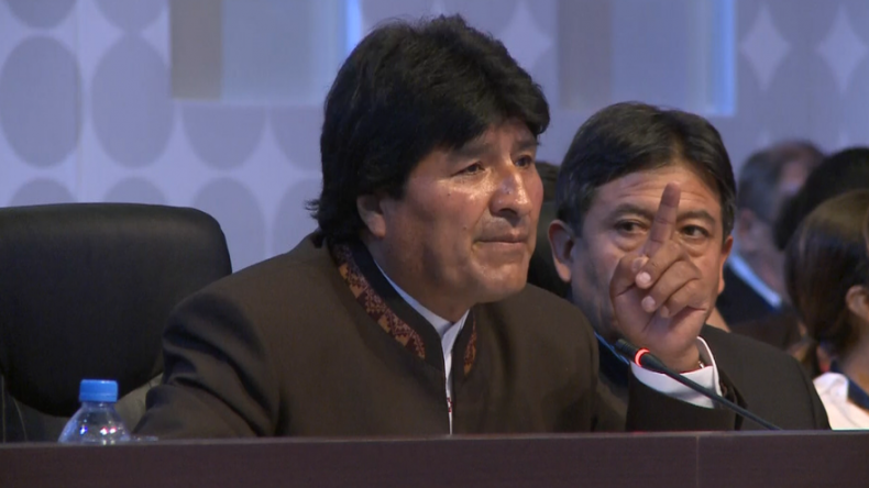 Presidente de Bolivia aseguró que EEUU no puede hablar de democracia
