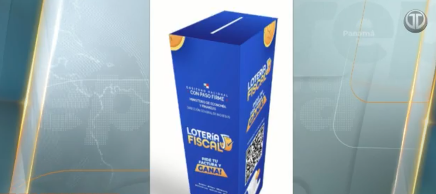 Urna de la Lotería Fiscal de Panamá.