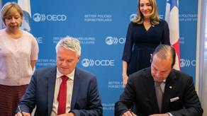Panamá firma acuerdo con la OCDE en París&nbsp;
