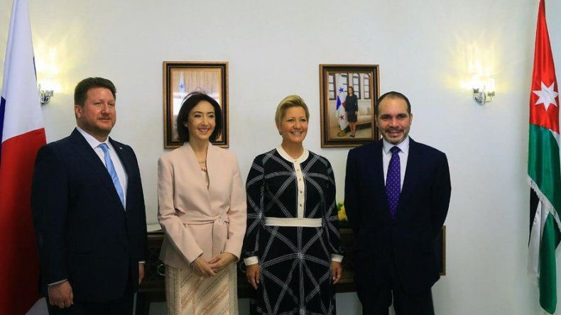 Primera Dama de Panamá inaugura la nueva Embajada permanente en Jordania