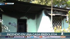 En Dolega un señor perdió todos sus enseres tras un incendio que se registró en su casa