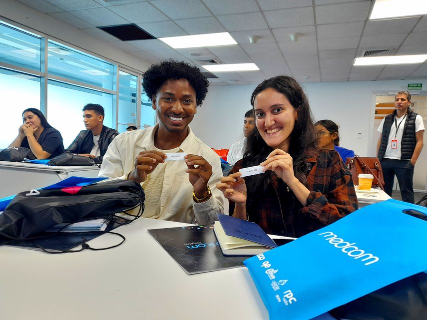 Jackeline Guerra y Abdul Gaviria