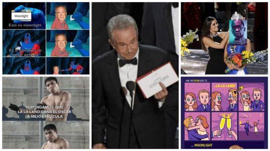 Error en los Premios Oscar, redes sociales estallan