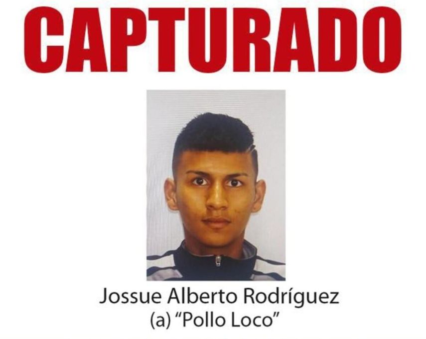 Policía Nacional captura a alias Pollo Loco, uno de los más buscados