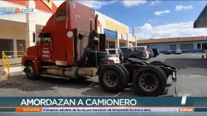 Conductor de un camión fue amordazado en Capira para robarle