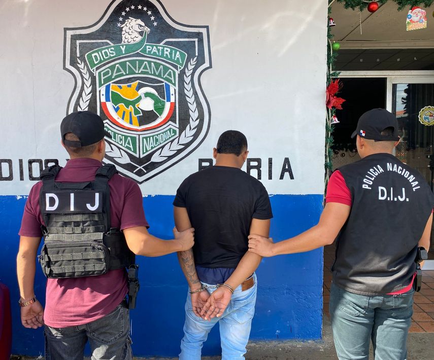 Policía Nacional aprehende a alias Messi por homicidio en Nuevo Colón.