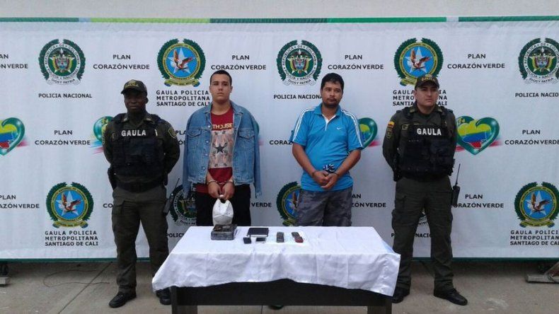 Capturan a dos colombianos solicitados en España por narcotráfico y secuestro