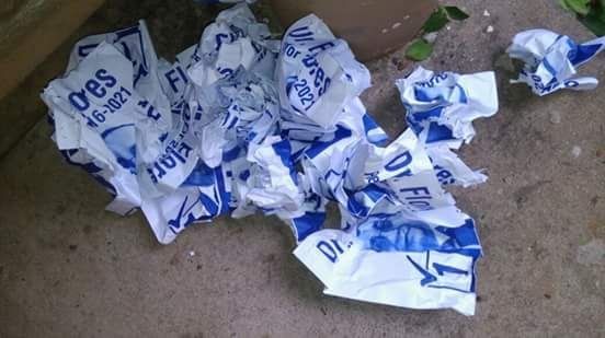 Denuncian vandalismo contra campaña de candidato a Rector de la UP