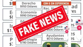 El MIDES advierte sobre falsas oportunidades laborares.