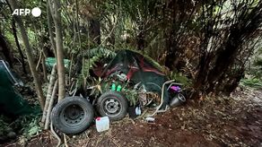 Padre fugitivo abatido en Nueva Zelanda tenía escondite