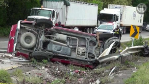 Accidente de tránsito en Antón, vía Panamericana.