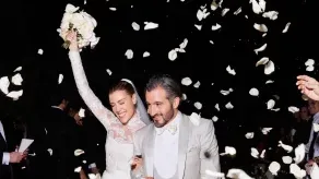 Luis Miguel estuvo presente en la boda de su hija Michelle Salas