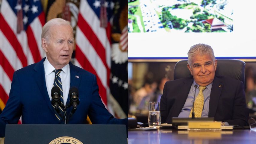 Presidentes Joe Biden y José Raúl Mulino programan reunión telefónica