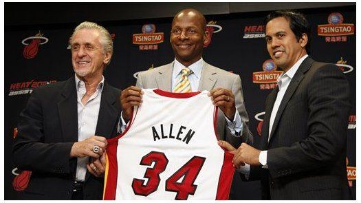 Heat ficha a Ray Allen y Rashard Lewis