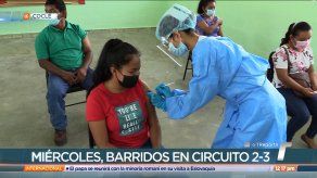Más de 50 mil personas asisten a barrido de vacunación en Coclé