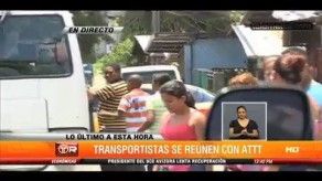 Transportistas y ATTT se reunieron y llegan a acuerdo Transportistas y ATTT se reunieron y llegan a acuerdo
