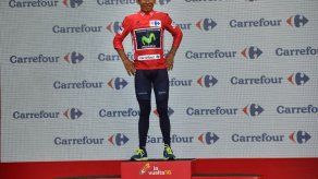 Quintana conserva liderato de la Vuelta a España
