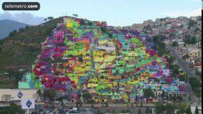 El arte cambia la vida de un barrio pobre de México