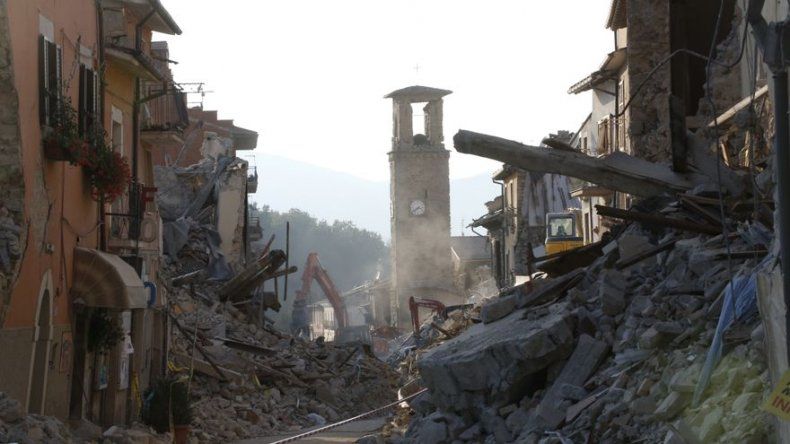 Italia: poblado de Amatrice corre riesgo de quedar aislado