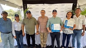 IDAAN entrega órdenes de proceder para proyectos.