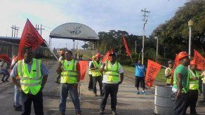 Trabajadores del Suntracs en Colón protestan tras muerte de compañero
