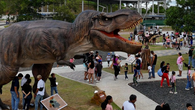 Así es el Parque Tierra Jurásica en Panamá Así es el Parque Tierra Jurásica en Panamá