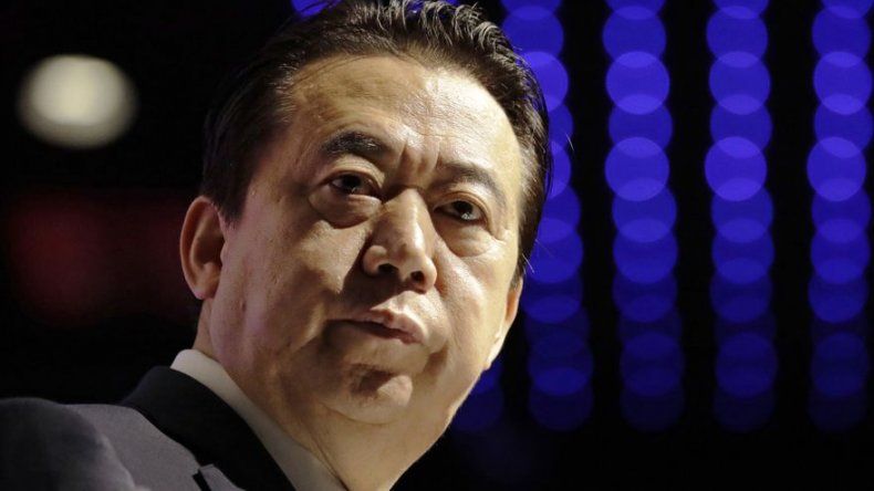 China: expresidente de Interpol confesó que aceptó sobornos