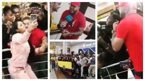 Dubosky y Anyuri son recibidos con gran emoción al llegar a Ecuador