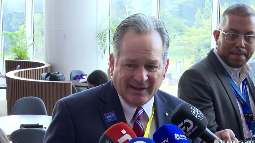 Ministro de MiAmbiente, Juan Carlos Navarro. Ministro de MiAmbiente, Juan Carlos Navarro.