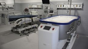 Sala de la Ciudad de la Salud.